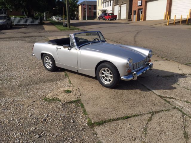 1967 Gray Austin Healey Sprite Convertible