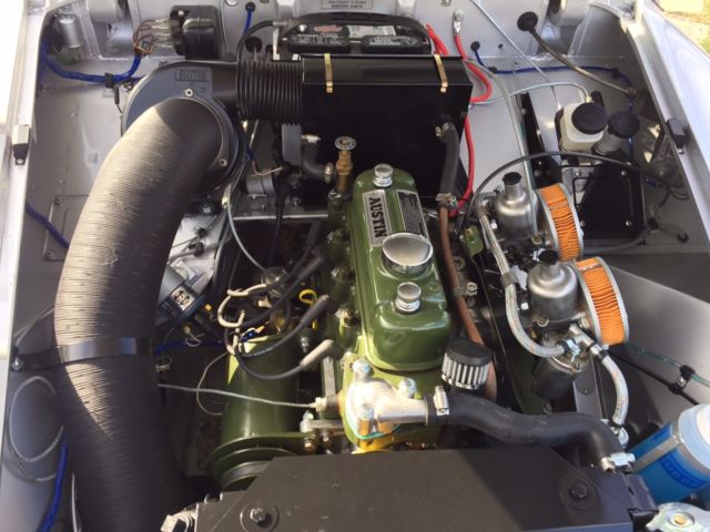 1967 Gray Austin Healey Sprite Convertible