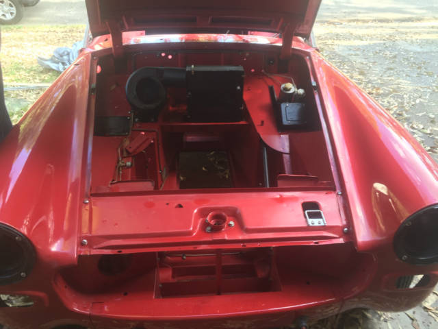 1967 Red Austin Healey Sprite U/K