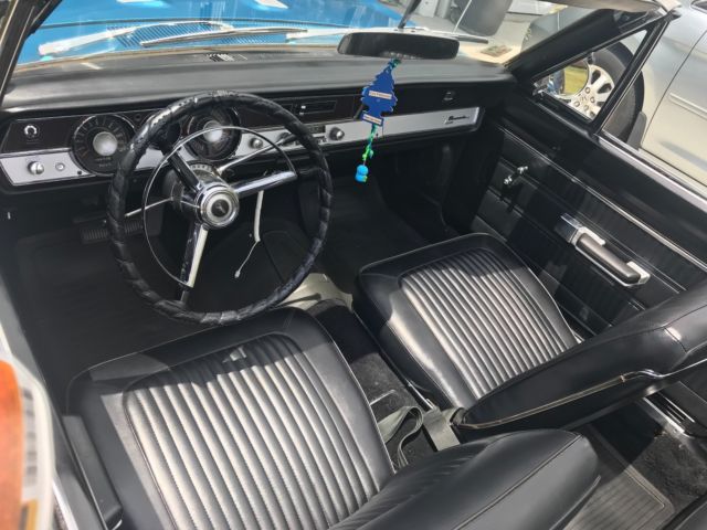 1967 Blue Plymouth Barracuda Convertible