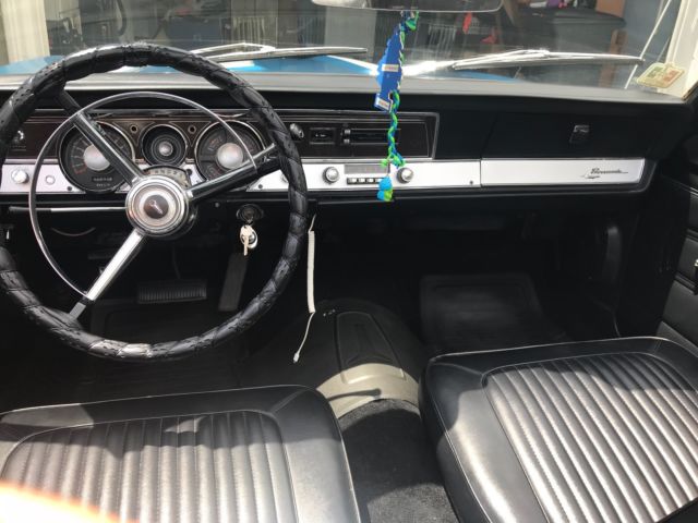 1967 Blue Plymouth Barracuda Convertible