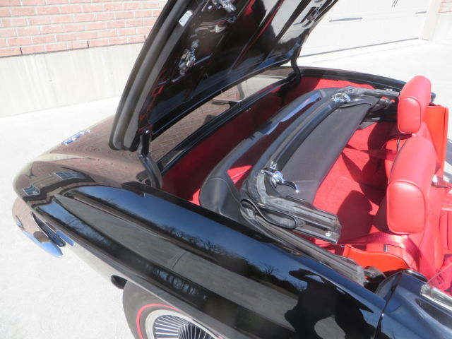 1967 Black Chevrolet Corvette Convertible
