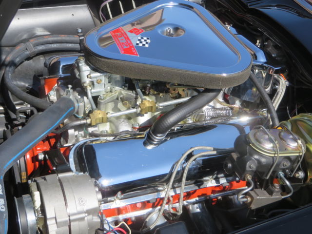 1967 Black Chevrolet Corvette Convertible