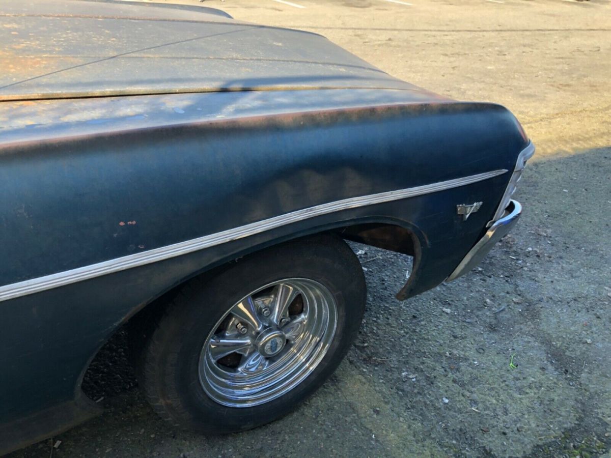 1967 Blue Chevrolet Bel Air/150/210 Coupe