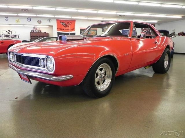 1967 Red Chevrolet Camaro Coupe