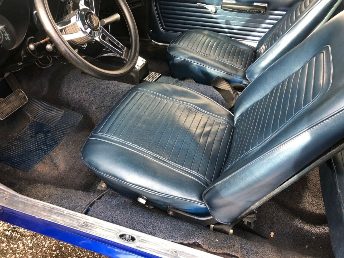 1967 Blue Chevrolet Camaro Coupe