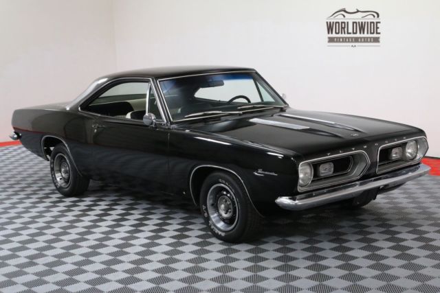 1967 Black Plymouth Barracuda