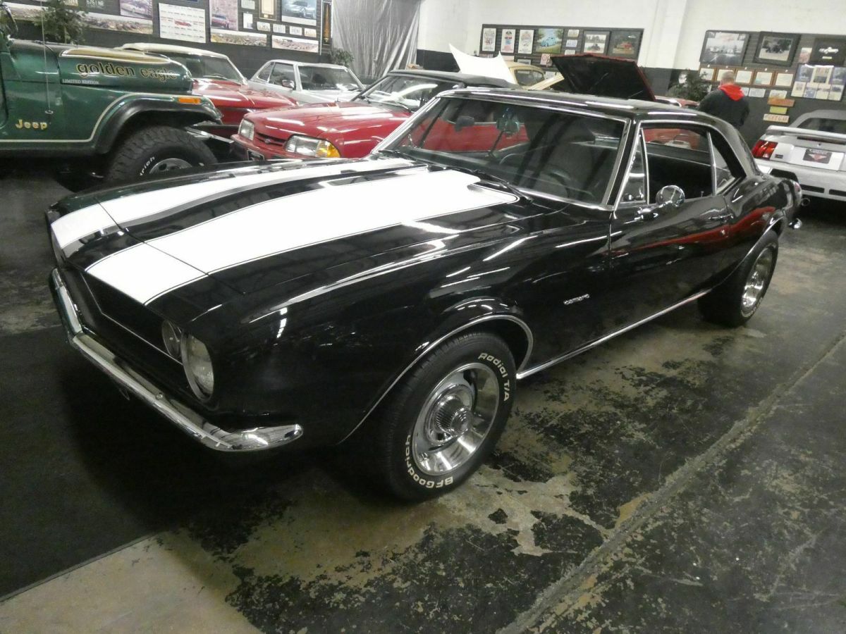 1967 Black Chevrolet Camaro Coupe