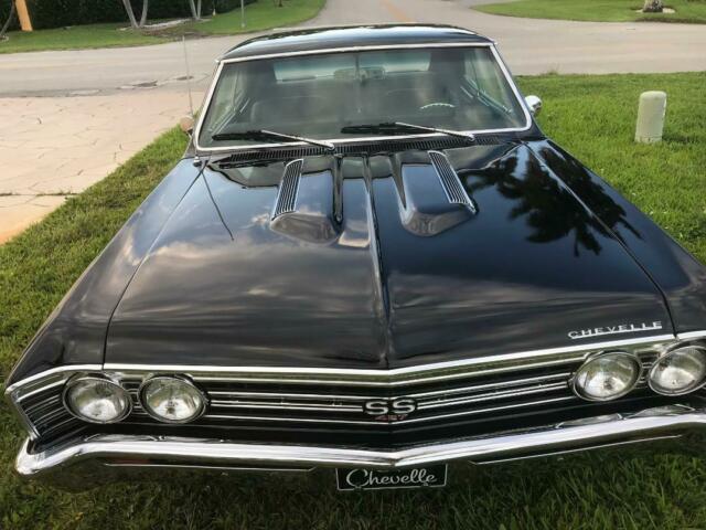 1967 Black Chevrolet Chevelle Sedan
