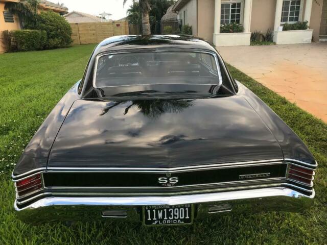 1967 Black Chevrolet Chevelle Sedan