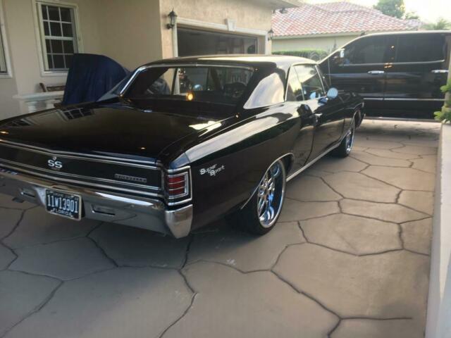1967 Black Chevrolet Chevelle Sedan