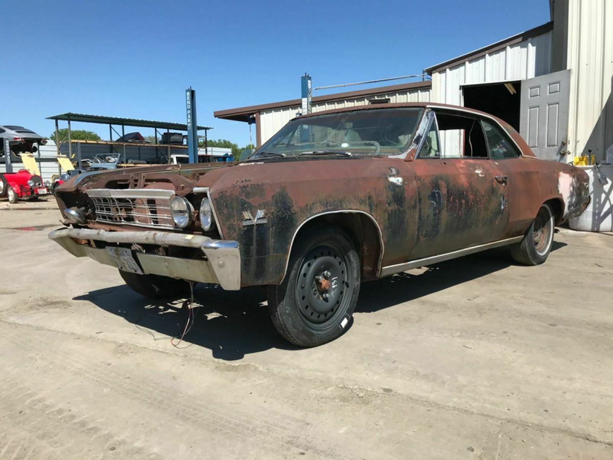 1967 Black Chevrolet Chevelle Coupe