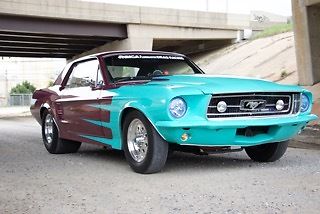 1967 Turquoise and Plum Ford Mustang 2 door