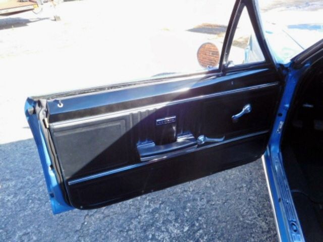 1967 Blue Chevrolet Camaro Convertible