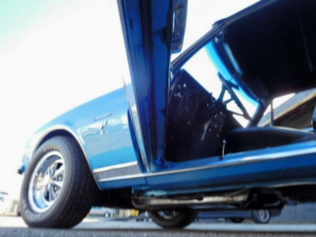 1967 Blue Chevrolet Camaro Convertible