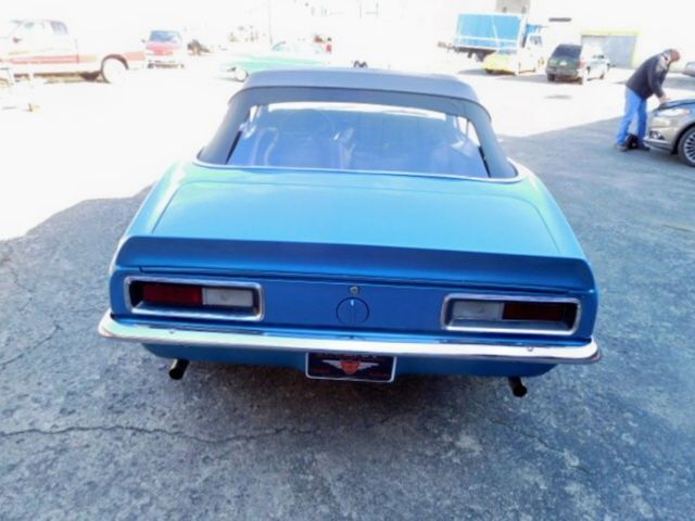 1967 Blue Chevrolet Camaro Convertible