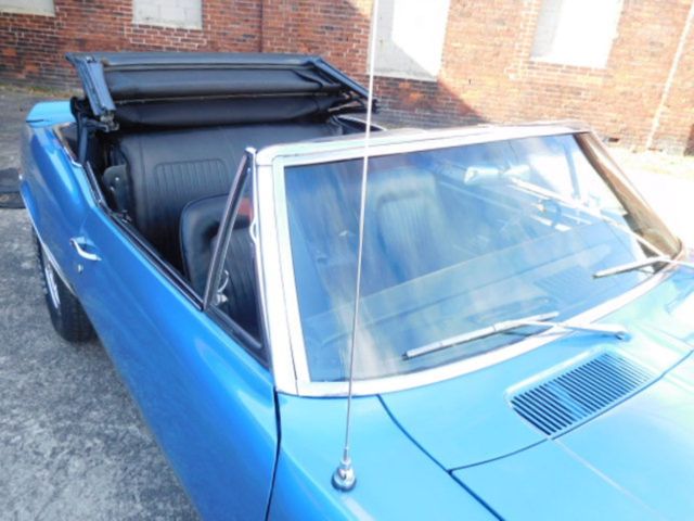 1967 Blue Chevrolet Camaro Convertible