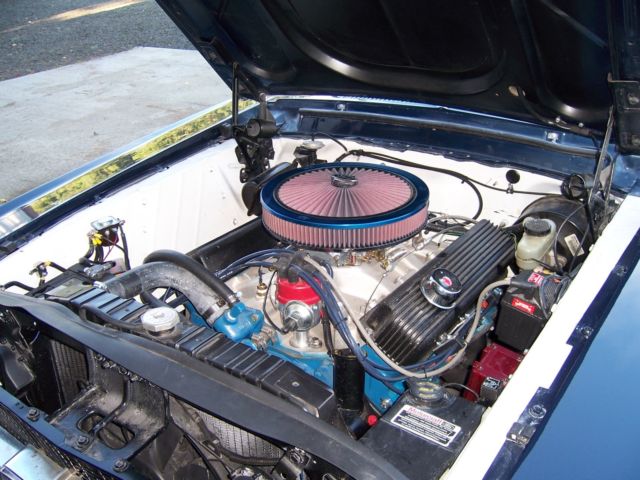 1967 Blue Ford Mustang Coupe