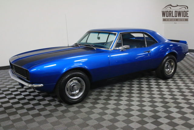 1967 Blue Chevrolet Camaro