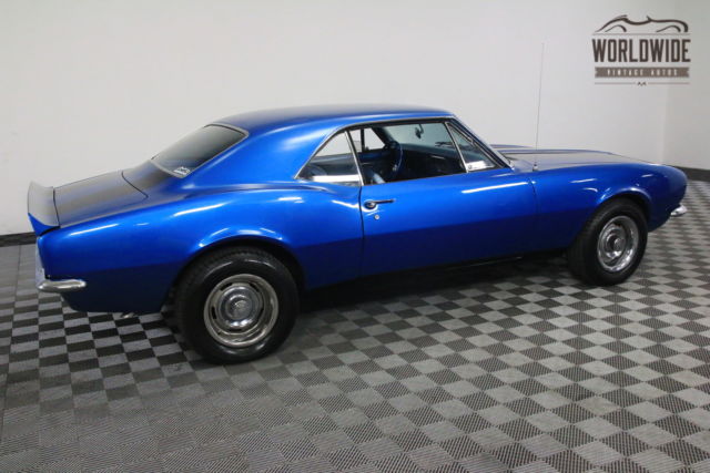 1967 Blue Chevrolet Camaro