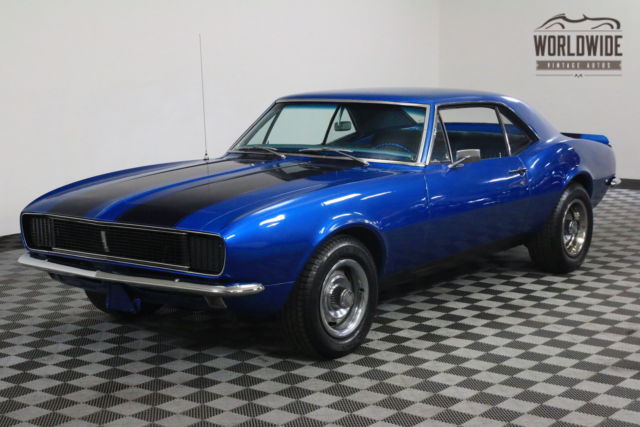 1967 Blue Chevrolet Camaro