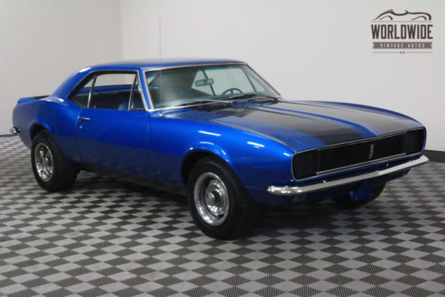 1967 Blue Chevrolet Camaro