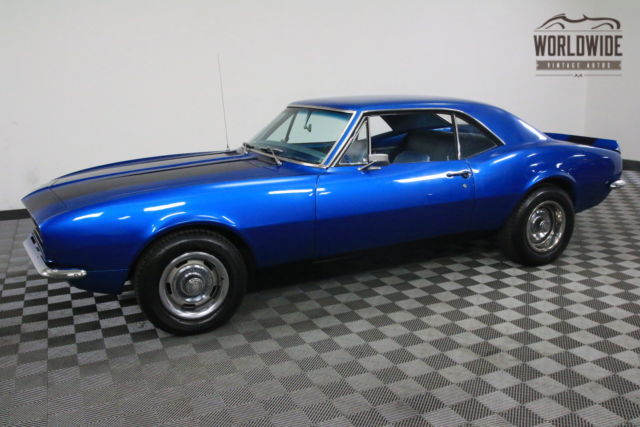1967 Blue Chevrolet Camaro