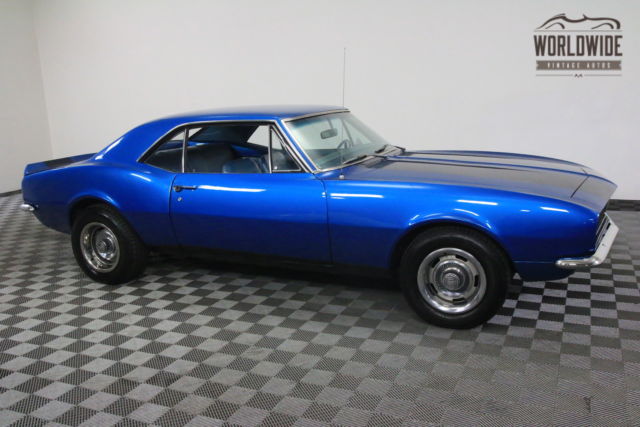 1967 Blue Chevrolet Camaro