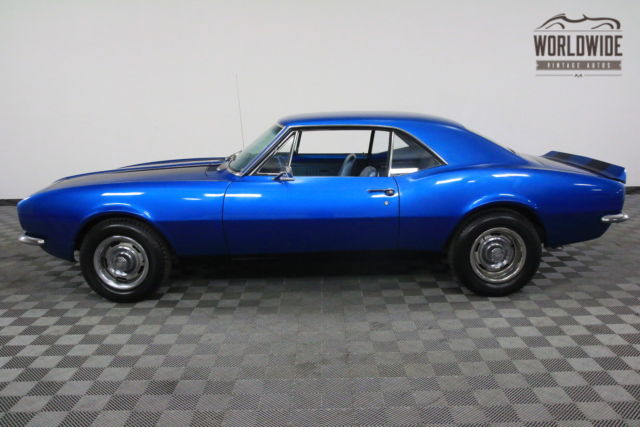 1967 Blue Chevrolet Camaro