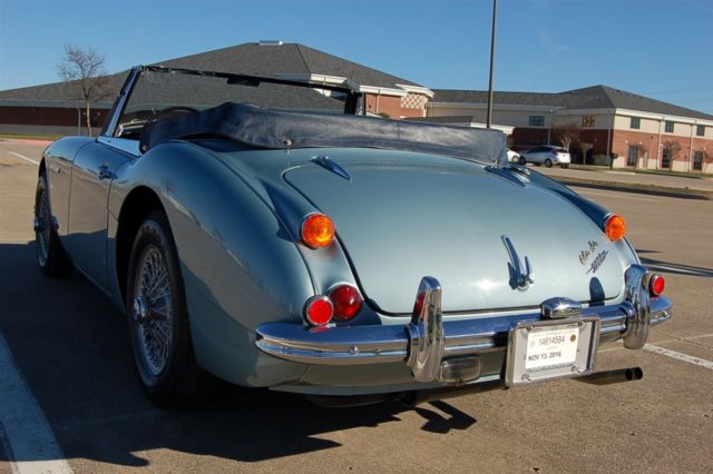 1967 Blue Austin Healey 3000 Convertible