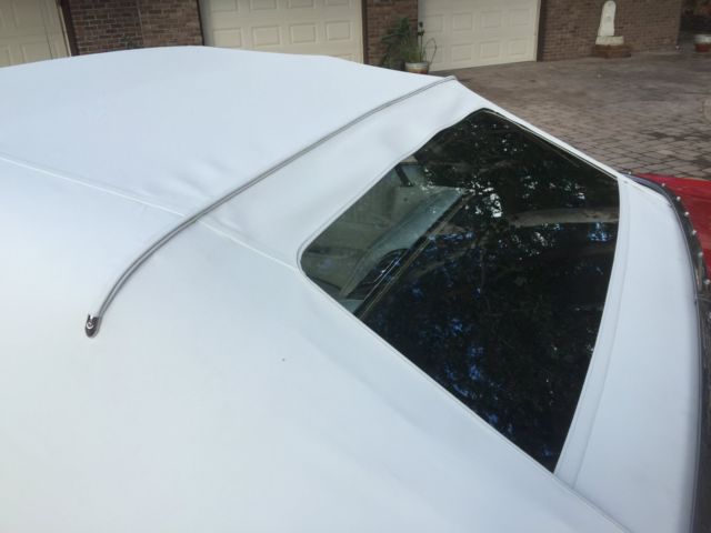 1967 Red Pontiac Bonneville Convertible