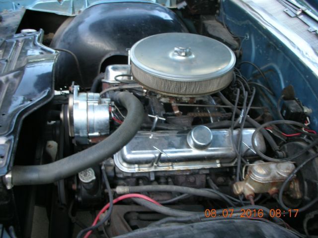 1967 Blue Pontiac Bonneville Convertible