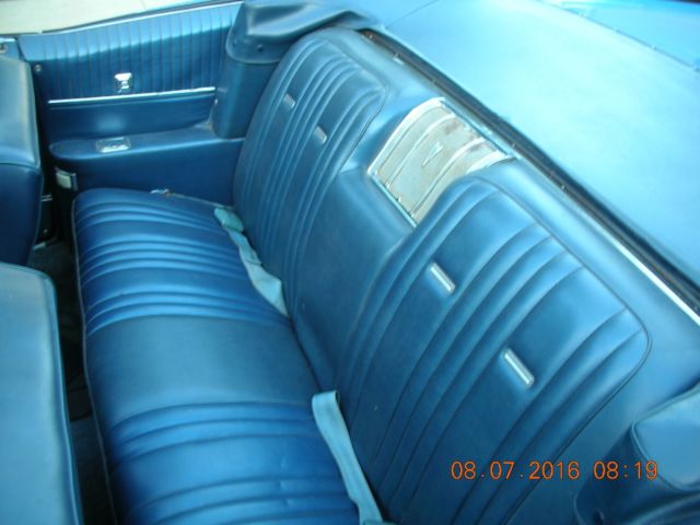 1967 Blue Pontiac Bonneville Convertible