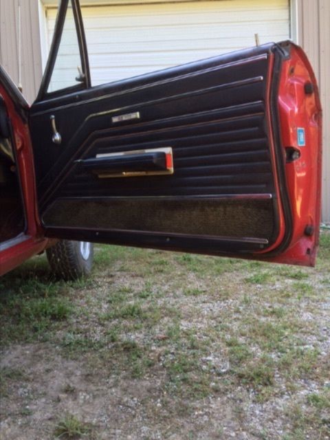 1967 Red Buick Skylark Coupe