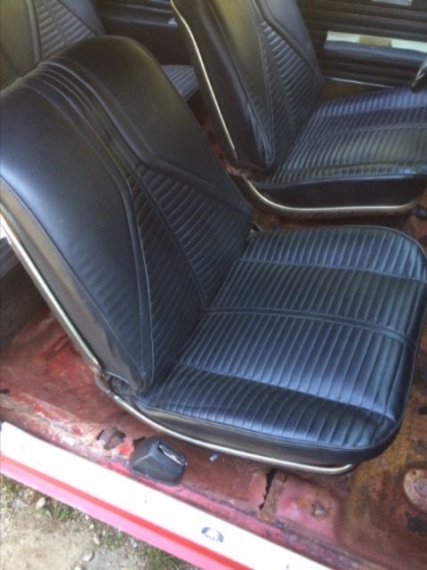 1967 Red Buick Skylark Coupe