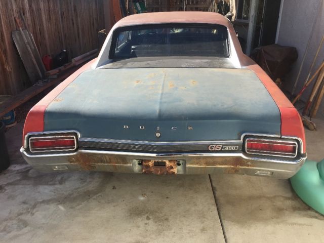 1967 Red Buick Skylark Coupe