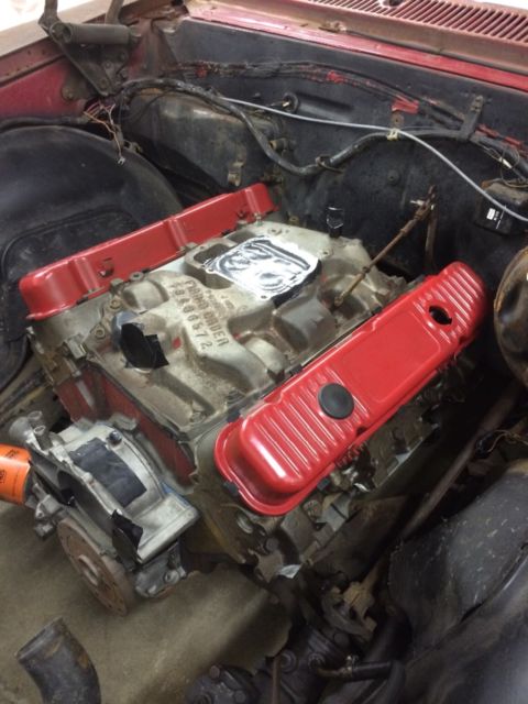 1967 Red Buick Skylark Coupe