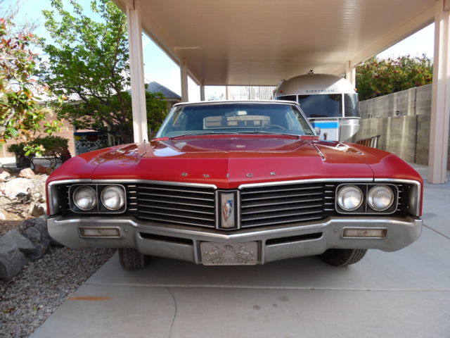 1967 Red Buick LeSabre Convertible