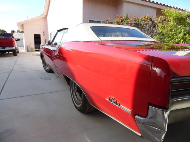1967 Red Buick LeSabre Convertible