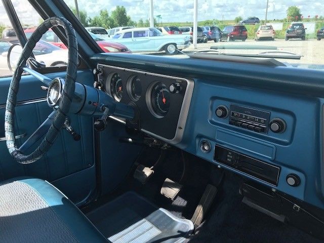 1967 Blue Chevrolet C-10 Standard Cab Pickup