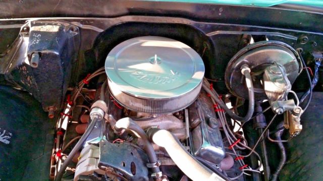1967 Teal Chevrolet C-10 shortbox