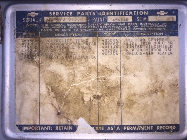 1967 Orange Chevrolet C-10