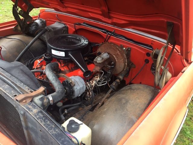 1967 Orange Chevrolet C-10