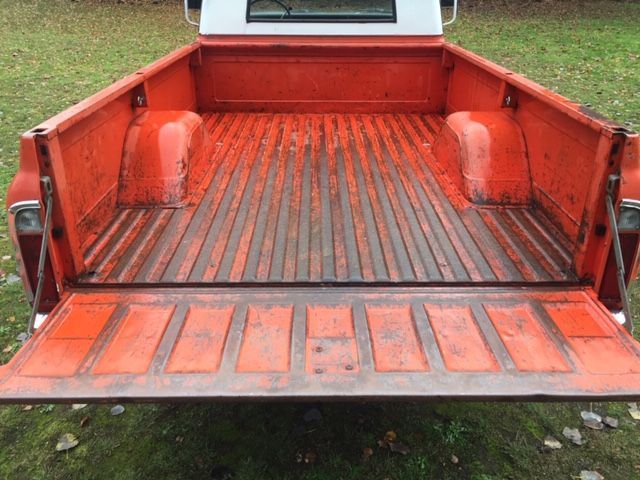 1967 Orange Chevrolet C-10
