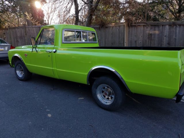 1967 Lime Green Chevrolet C-10
