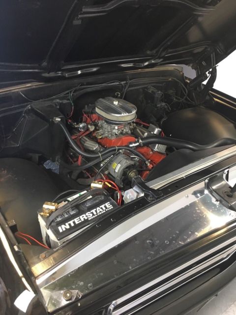 1967 Black Chevrolet C-10 Pickup