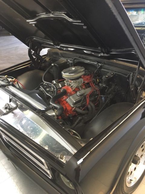 1967 Black Chevrolet C-10 Pickup