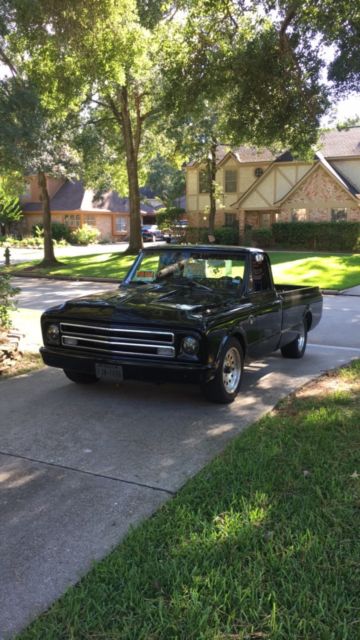 1967 Black Chevrolet C-10 Pickup