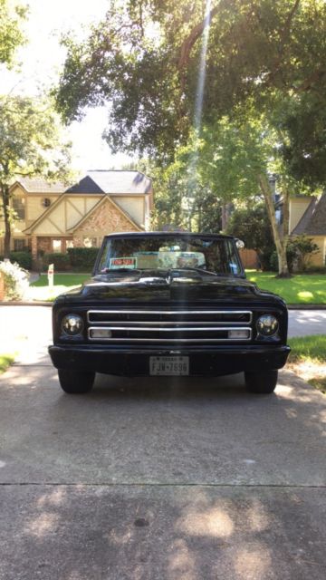 1967 Black Chevrolet C-10 Pickup