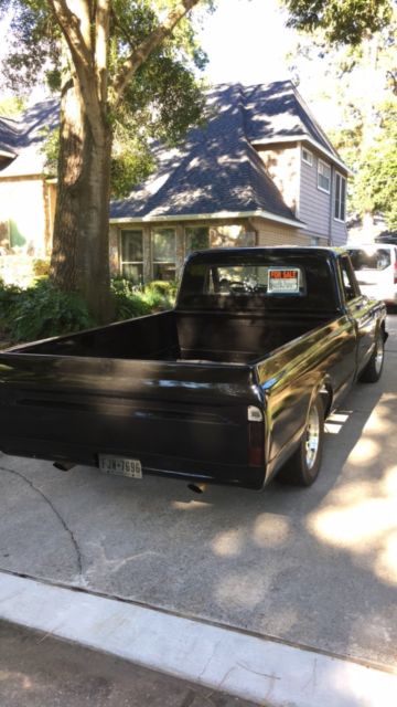 1967 Black Chevrolet C-10 Pickup